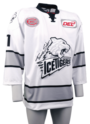 white dres Ice Tigers archiv foto Jersey53